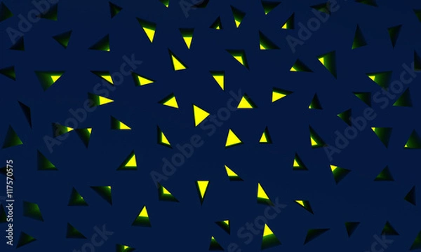 Obraz Europa Low poly Background