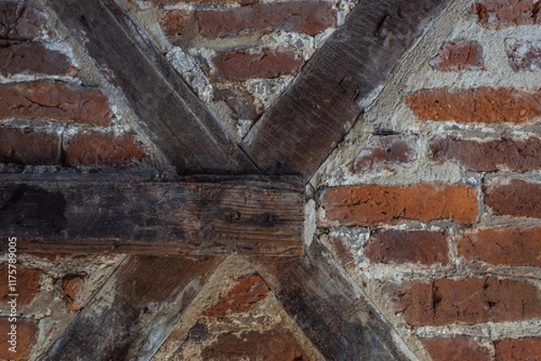 Obraz Details of grand stables: a glimpse into history