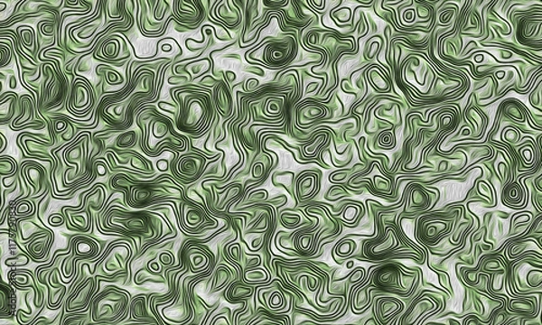 Fototapeta abstract topographic mixed surprise of gold and silver metal combination texture art  background