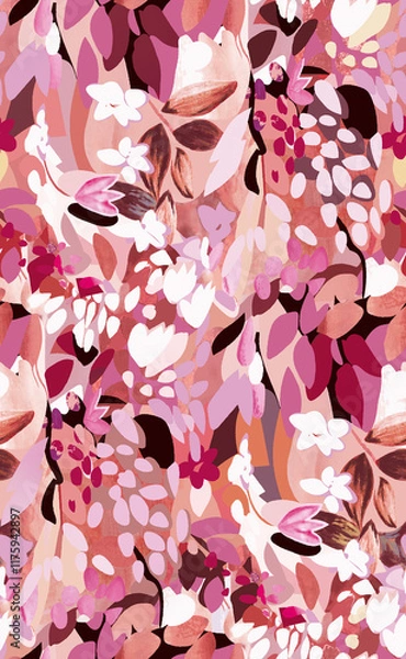 Obraz abstract seamless pattern with colorful spots