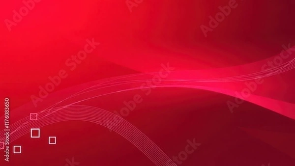 Fototapeta a red background with squares and lines on it,