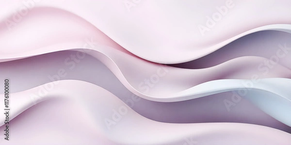 Obraz Abstract waves with matte textures creating an elegant product-friendly design