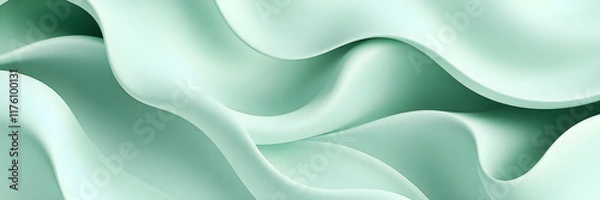 Obraz Abstract waves with matte textures creating an elegant product-friendly design