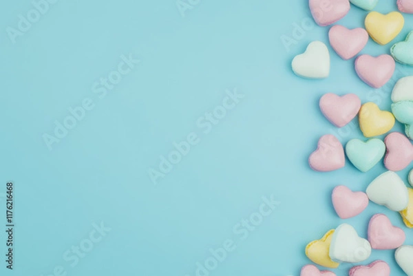 Fototapeta capsule Valentine's Sweetheart Theme Design