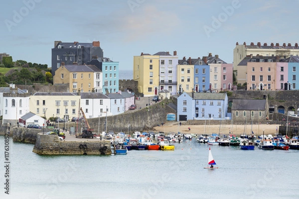 Fototapeta Tenby Harbour