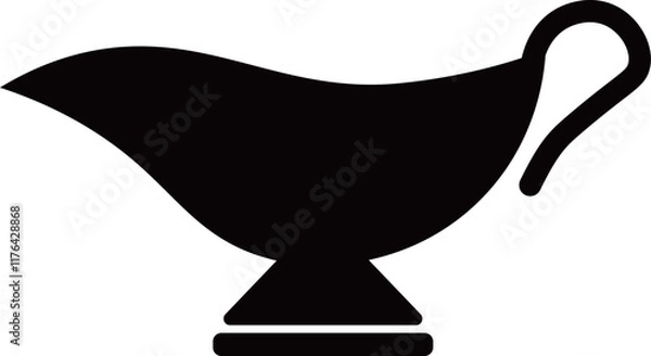 Fototapeta グレイビーボート　アイコン