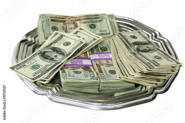 Obraz Money Platter