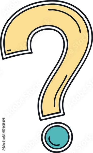 Fototapeta question mark symbol