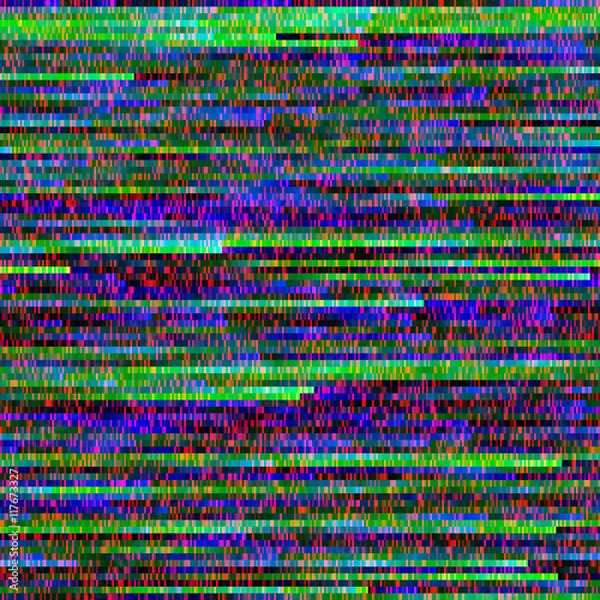 Obraz design element. glitch vector image