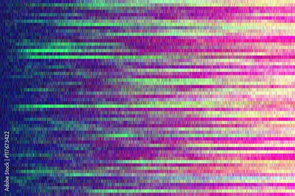 Obraz design element. glitch vector image