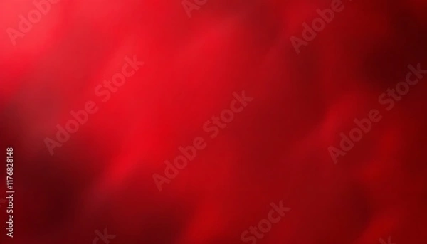 Fototapeta Vibrant Abstract Red Background with Subtle Gradient for Various Creative Uses