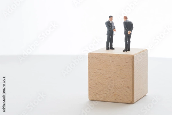 Fototapeta 上司と部下のイメージ