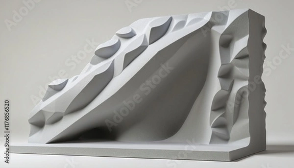 Fototapeta A Study of Material Perspective in Visual Design