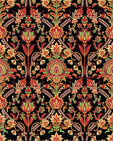 Fototapeta Unique retro Pattern designs, perfect for trendy textiles, gift wraps, and distinctive art pieces.