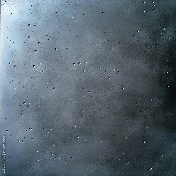 Fototapeta An abstract background featuring a textured gray surface with droplets, perfect for modern designs and artistic projects.