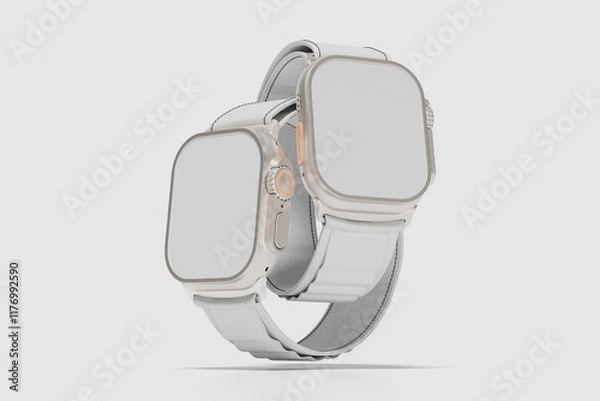 Fototapeta Blank Apple Watch Ultra Mockup