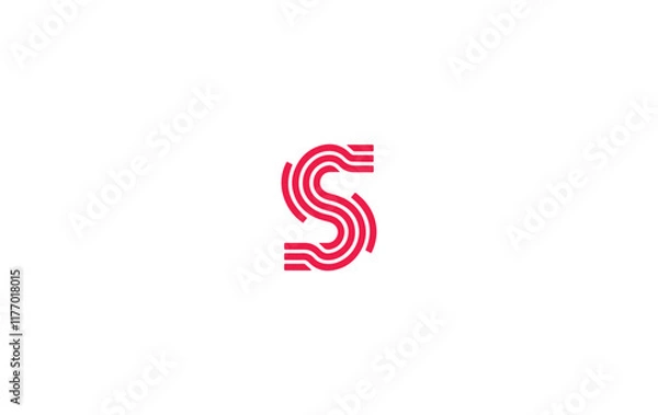 Obraz Letter S logo