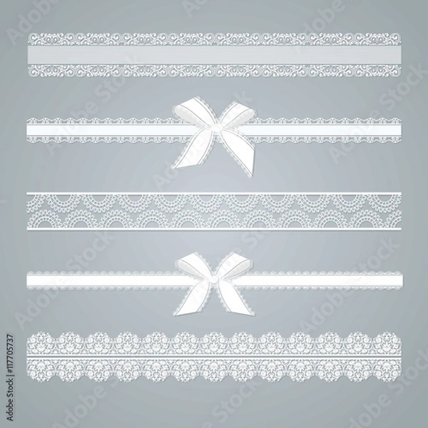 Fototapeta Lacy borders