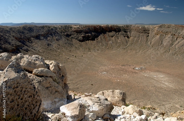 Obraz meteor crater