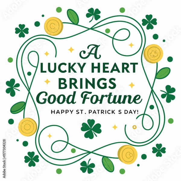 Fototapeta A collection of St. Patrick's Day quote vector t-shirt designs featuring festive messages, Irish blessings, and elegant typography. Perfect for creating holiday apparel, sublimation prints, home decor