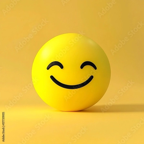 Obraz happy smiley face