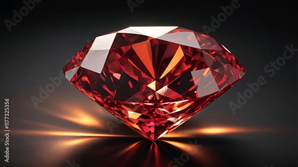 Obraz red diamond