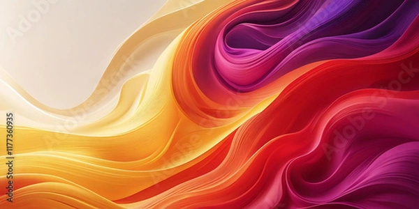 Fototapeta  "Warm Color Flow"