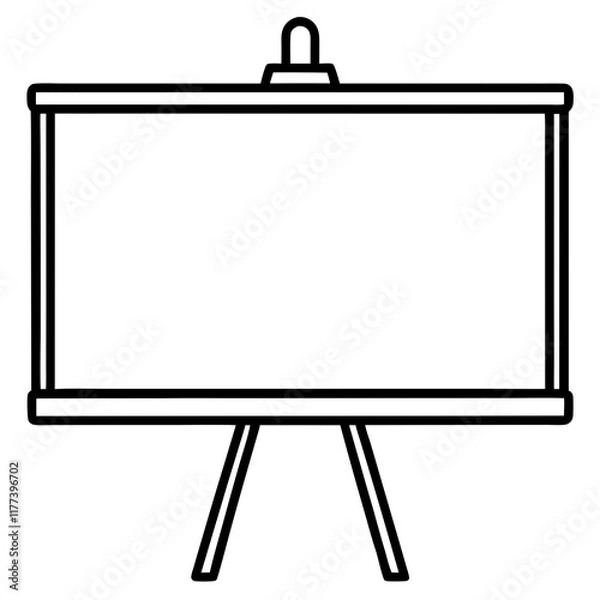 Fototapeta Simple Hand-Drawn Vector Icons for Whiteboards