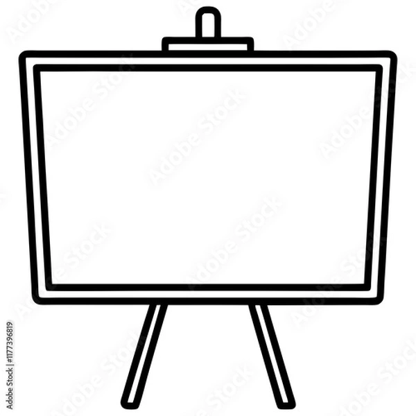 Fototapeta Simple Hand-Drawn Vector Icons for Whiteboards