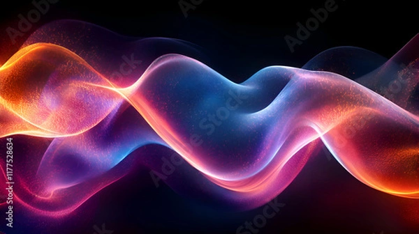 Fototapeta Abstract technology background features 