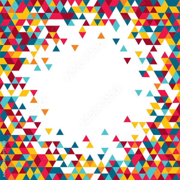 Fototapeta Geometric background