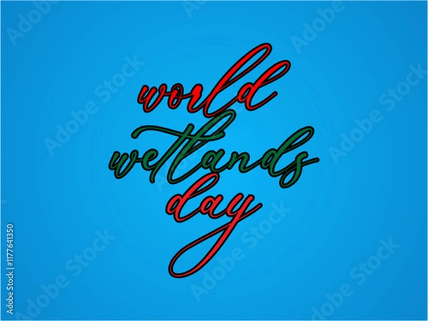 Fototapeta Celebrating Nature’s Guardians Creative Visuals for World Wetlands Day