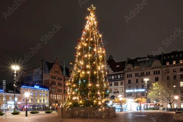 Obraz Malmo Christmas Tree
