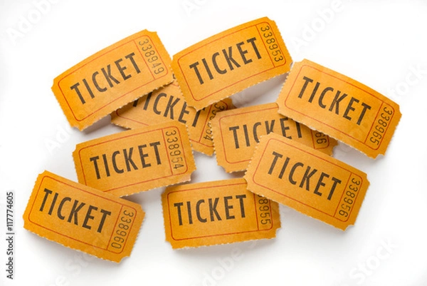 Obraz Vintage ticket stubs