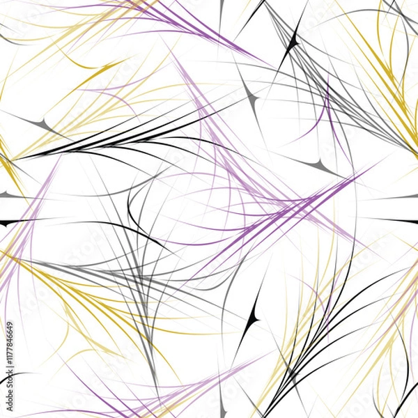 Obraz Geometric design seamless pattern