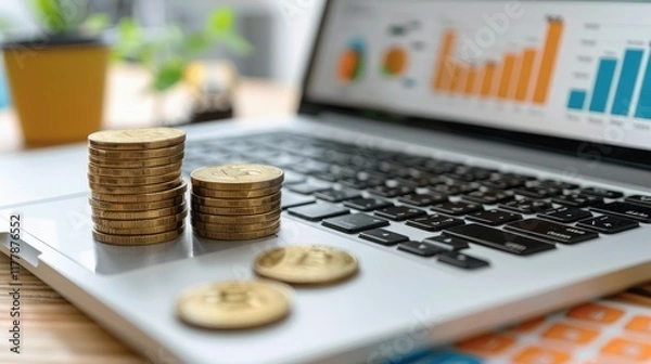 Obraz Exploring the impact of digital sales funnels on revenue growth through data analysis