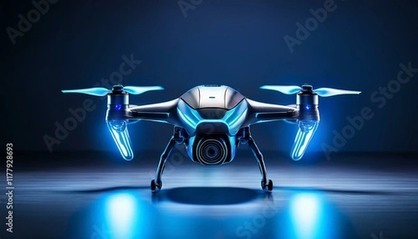 Obraz 3d render of a drone