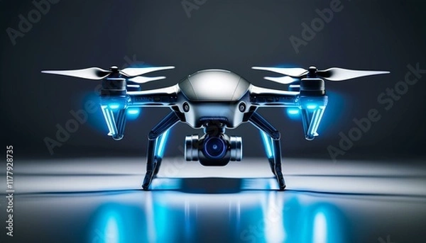 Obraz 3d render of a drone