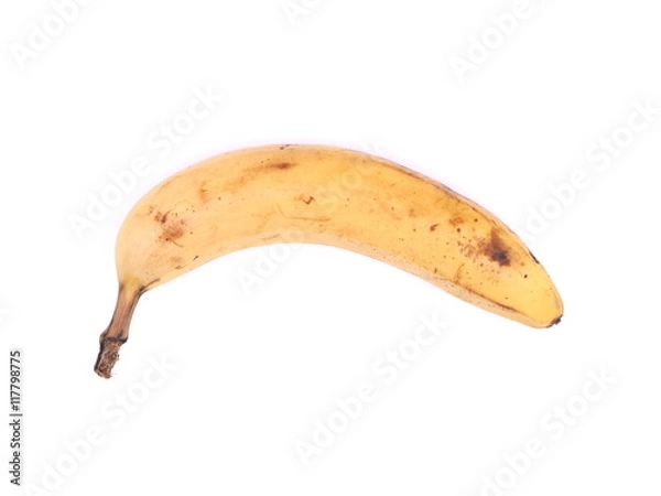 Obraz bananas on white background