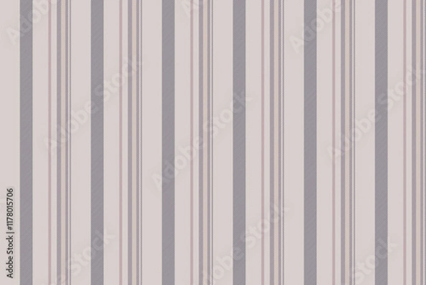 Fototapeta Elegant vertical striped pattern in muted pink, beige, and gray tones. Perfect for textile design, wallpaper, stationery, and website backgrounds.  Subtle texture adds visual interest.