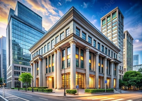 Obraz Large modern office building