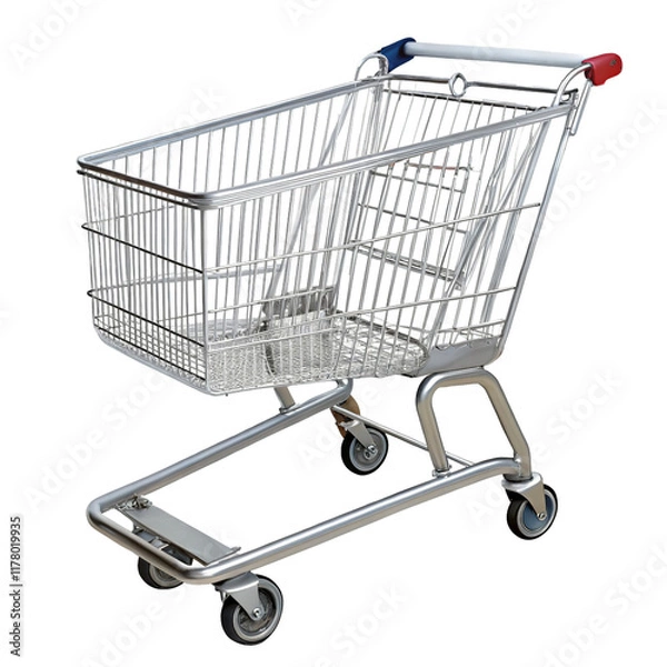 Obraz Cart isolated on a transparent background.