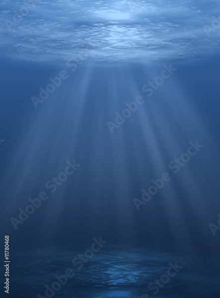 Obraz underwater abstract