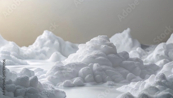 Obraz Snowy Winter Decorative Landscape