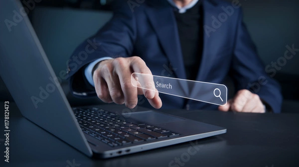 Fototapeta Professional Data Search Strategies and SEO Optimization Techniques for Enhanced Online Visibility and Performance