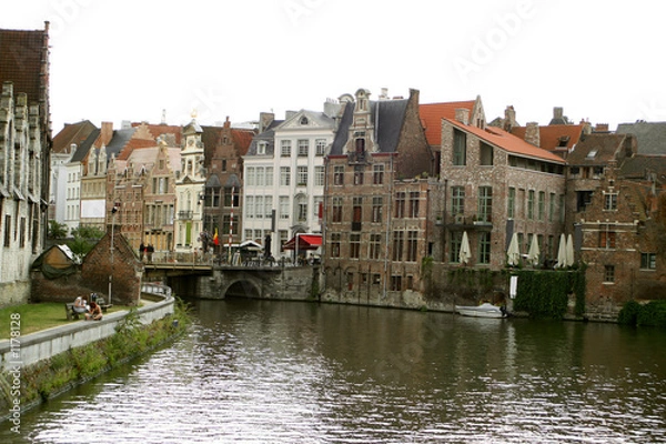 Obraz belgian canal