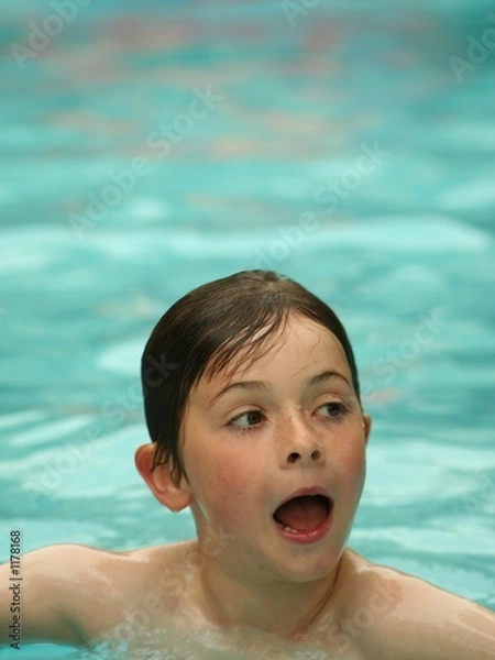 Obraz fun in the pool