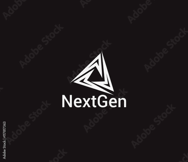 Fototapeta Nextgen Logo Vector Templates Design.