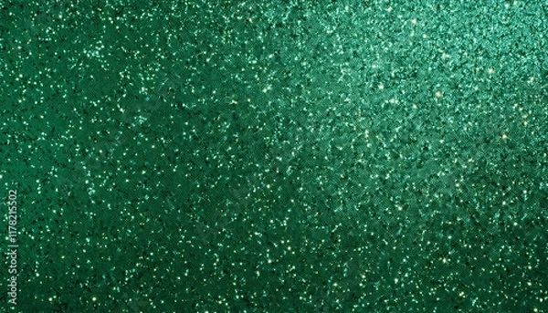 Fototapeta metallic glitter grainy green wrapping paper background