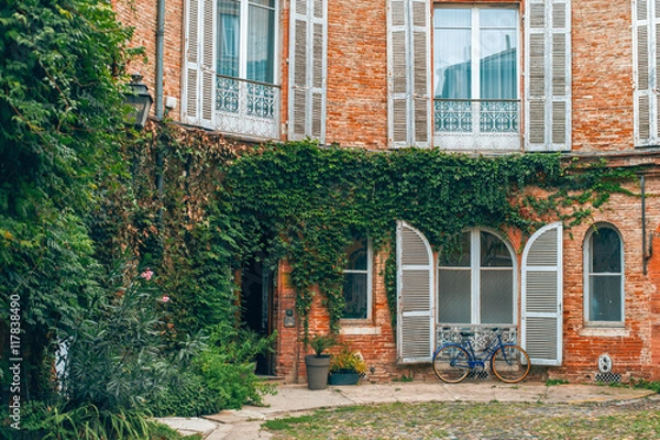 Obraz View on buildings in Toulouse, France